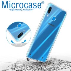 Samsung Galaxy A30 İnce 0.2 mm Silikon Kılıf + CAM (SEÇİN)