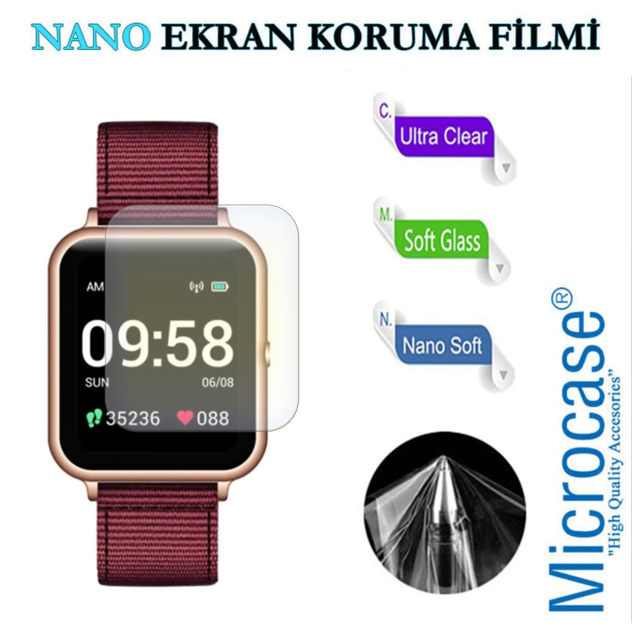 Microcase Lenovo S2 B Nano Esnek Ekran Koruma Filmi