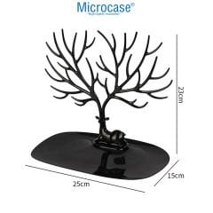 Microcase Takı Standı Yüzük Küpe Kolye Askılığı Mücevher Organizer Askılık Geyik Tasarımlı AL4362