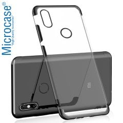 Microcase Xiaomi Mi Max 3 Plating Series Soft Silikon Kılıf + CAM