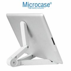 Microcase Samsung Galaxy Tab A9 SM-X110 8.7 inch Tablet   Tablet Çanta + Bluetooth Klavye + Mouse + Tablet Standı - AL8112