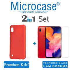 Samsung Galaxy A10 Premium Matte Silikon Kılıf + CAM (SEÇİN)
