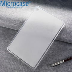 Microcase Samsung Galaxy Tab A7 Lite 2021 8.7 inch T220 T225 Tablet Silikon Kılıf - Şeffaf