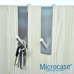 Microcase  Taşınabilir  Paslanmaz Çelik Metal Banyo Duşakabin Mutfak vb. Alanlar için Dikey Askılık-AL4836 1 Adet