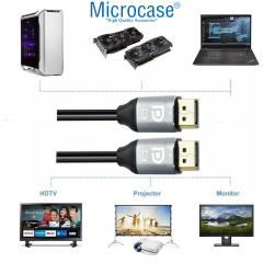 Microcase 4K 60HZ Displayport To Displayport KABLO 3MT - AL5079