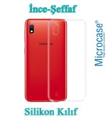 Samsung Galaxy A10 İnce 0.2 mm Silikon Kılıf + CAM (SEÇİN)