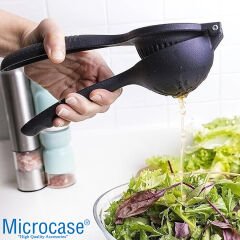 Microcase Paslanmaz Döküm Lüks Limon Sıkacağı Naranciye Sıkıcı Limon Sıkacak - AL3799