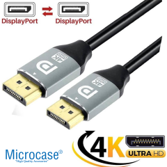 Microcase 4K 60HZ Displayport To Displayport KABLO 5 Metre - AL5080