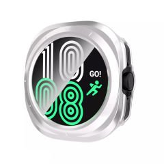 Microcase Samsung Galaxy Watch 7 Ultra   Ekran Korumalı Sert Rubber Kılıf - AL3173