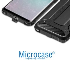 Microcase Samsung Galaxy Note 10  King Serisi Armor Perfect Koruma Kılıf Siyah