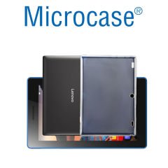 Microcase Lenovo Tab 10 10.1 Tablet ZA1U0029TR Silikon Kılıf+Nano