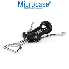 Microcase Şişe Mantar Kapak Açma Aleti Metal Tirbuşon Soda Gazoz Açacağı - AL3805