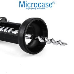 Microcase Şişe Mantar Kapak Açma Aleti Metal Tirbuşon Soda Gazoz Açacağı - AL3805