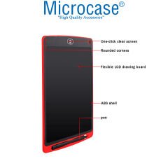 Microcase 8.5 inch Dijital Kalemli Çizim Yazı Tahtası Eğitim Tableti - AL3769