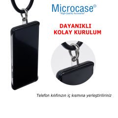 Microcase  Telefon  İp Askılıklar için Plastik  Tutacak Bağlantı Parçası Şeffaf-AL4831 1 Adet