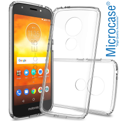 Motorola Moto E5 Plus İnce 0.2 mm Soft Silikon Kılıf+Tempered Cam