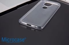 Motorola Moto E5 Plus İnce 0.2 mm Soft Silikon Kılıf+Tempered Cam