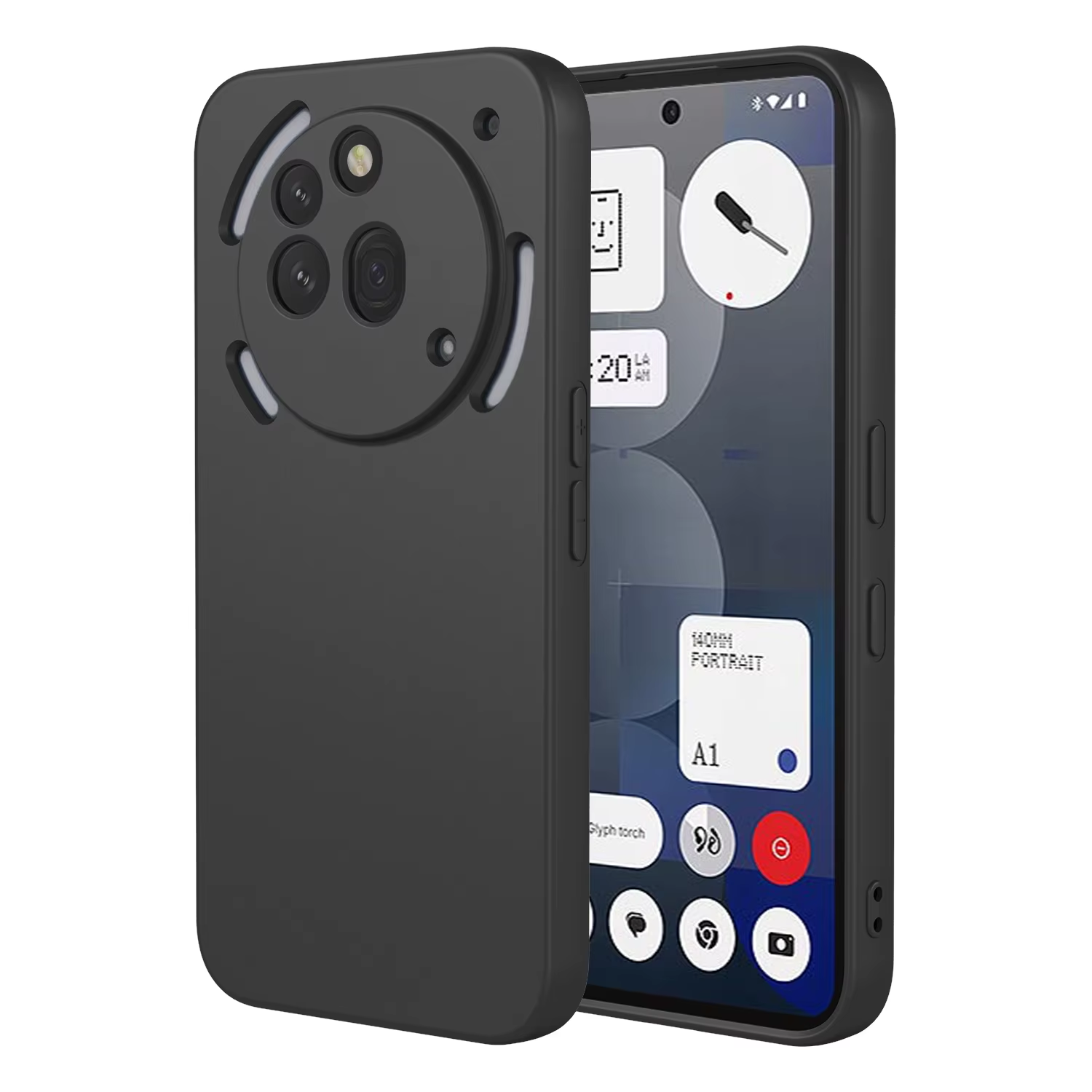 Microcase Nothing Phone 3A Pro Elektrocase Silikon TPU Kılıf - AL3340