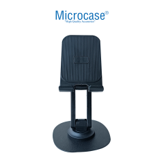 Microcase S118 360 Dönerli Universal Katlanabilir Masaüstü Sert Plastik Telefon Tutucu Stand - AL4321
