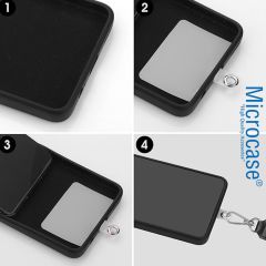 Microcase  Telefon  İp Askılıklar için Plastik   Tutacak Bağlantı Parçası Şeffaf-AL4831 5 Adet