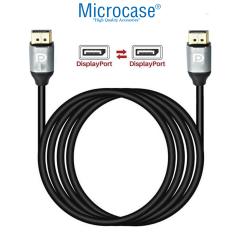 Microcase 8K 240HZ Alüminyum Başlık Displayport To Displayport KABLO 5 Metre - AL5081