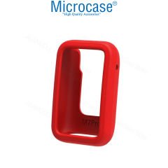 Microcase Xiaomi Mi Band 7 Pro Önü Açık Mat Silikon Kılıf - AL3172