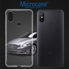 Xiaomi Mi A2-6X İnce 0.2 mm Soft Silikon Kılıf + Tempered Cam