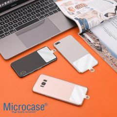 Microcase  Telefon  İp Askılıklar için Plastik   Tutacak Bağlantı Parçası Şeffaf-AL4831 10 Adet