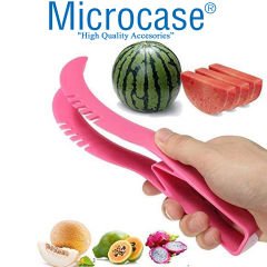 Microcase Pratik Plastik Karpuz Kavun Meyve Dilimleme Kesme Aleti-AL3883