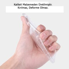 Huawei Y7 Prime Ultra İnce Şeffaf Koruma Kılıfı + Cam