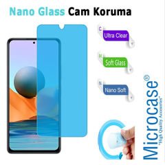 Microcase Xiaomi Redmi Note 10S Nano Glass Cam Ekran Koruma Filmi