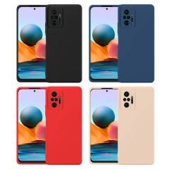 Microcase Xiaomi Redmi Note 10 Pro/Pro Max CamPRO Serisi Kamera Korumalı Silikon Kılıf - AL3427