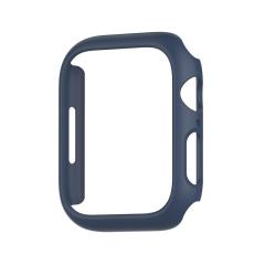 Microcase Apple Watch 7 41 mm Önü Açık Sert Plastik Kılıf - Lacivert KN04