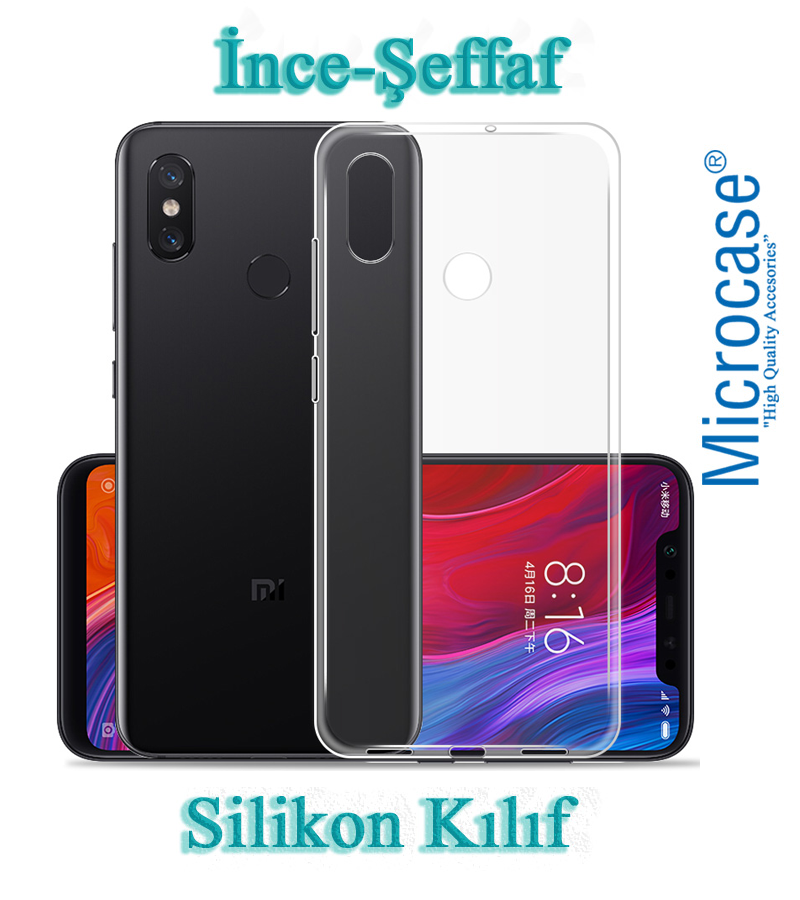 Xiaomi Mi 8 SE İnce 0.2 mm Soft Silikon Kılıf