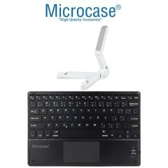 Microcase Huawei MatePad 11.5 S   Tablet için  Tablet Bluetooth Touchpad Klavye 28 cm (TR Sticker) + Tablet Standı - AL2756