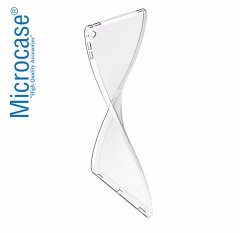 Microcase Apple iPad 4 mini Tablet Silikon Tpu Kılıf+Nano Glass