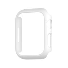 Microcase Apple Watch 7 41 mm Önü Açık Sert Plastik Kılıf - Beyaz KN04