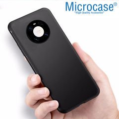 Microcase Huawei Mate 40 Elektrocase Serisi Kamera Korumalı Silikon Kılıf - Siyah