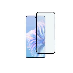 Microcase Tecno Camon 20 Tam Kaplayan Çerçeveli Tempered Ekran Koruyucu - AL3276