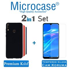 Huawei Y7 2019 - Y7 Prime 2019 Premium Silikon Kılıf + CAM (SEÇ)