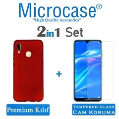 Huawei Y7 2019 - Y7 Prime 2019 Premium Silikon Kılıf + CAM (SEÇ)