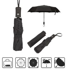 Microcase Unisex Tam Otomatik İçi Yaylı 8 Telli Rüzgar Korumalı Rüzgarda Kırılmayan Su Geçirmez Dayanıklı Şemsiye AL4662