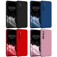 Microcase Xiaomi Mi Note 10 Lite CamPRO Serisi Kamera Korumalı Silikon Kılıf - AL3427