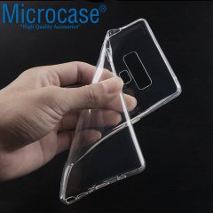 Microcase Samsung Galaxy Note 9 İnce Silikon Kılıf + 3D Cam Korum