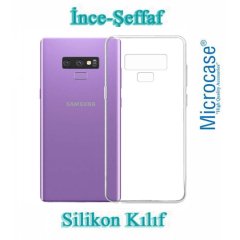 Microcase Samsung Galaxy Note 9 İnce Silikon Kılıf + 3D Cam Korum