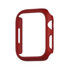 Microcase Apple Watch 7 41 mm Önü Açık Sert Plastik Kılıf - Bordo KN04