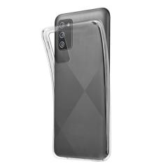 Microcase Samsung Galaxy A03s 0.2 mm İnce Silikon Kılıf - Şeffaf
