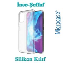 Microcase Samsung Galaxy A03s 0.2 mm İnce Silikon Kılıf - Şeffaf