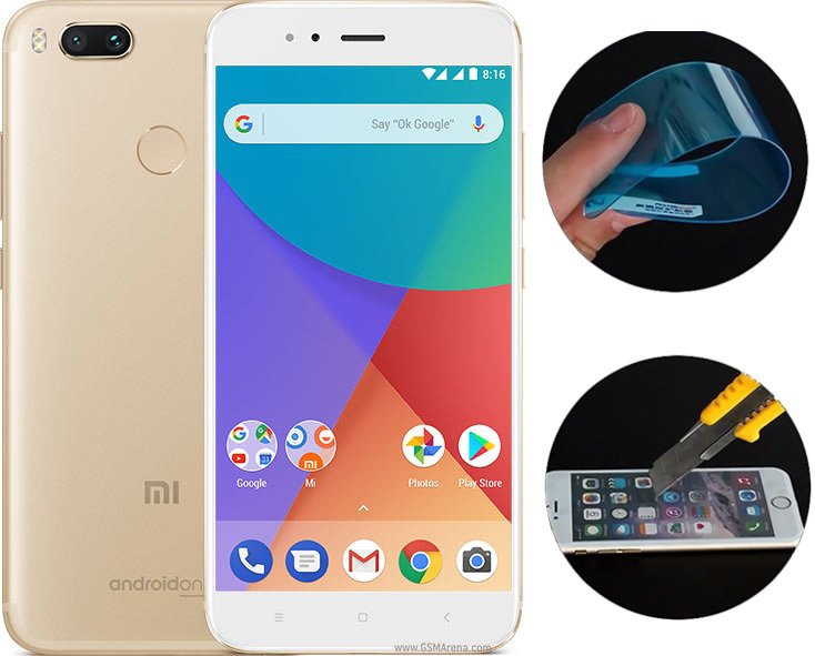 Xiaomi Mi 5X (A1) Nano Glass Esnek Ekran Koruma Filmi