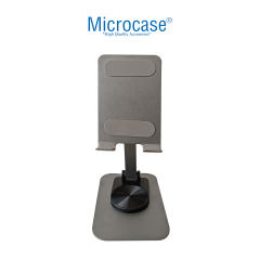 Microcase ZR520 360 Dönerli Universal Katlanabilir Masaüstü Metal Telefon Tutucu Stand - AL4319